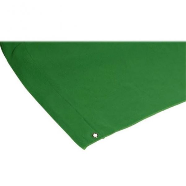 X-Drop Wrinkle-Resistant Sweep Backdrop Kit - Chroma-Key Green Screen (5' x 12')