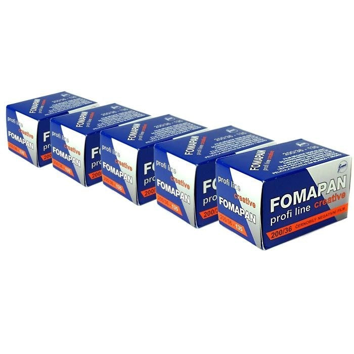 Product Image of Fomapan 200 Black & White Medium Speed Film 35mm 36 Exp ISO 200