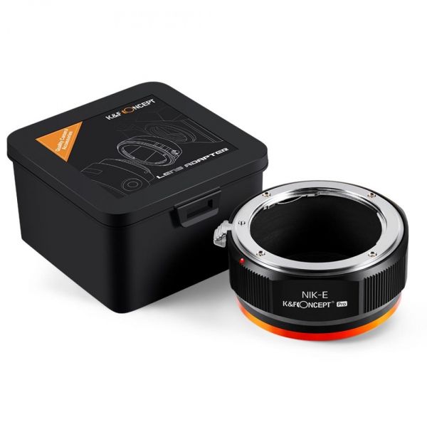 Product Image of K&F Concept Nikon to Sony Adapter for Nikon AI F Mount Lens to E NEX Camera with Matting Varnish Design for Sony A6000 KF06.436