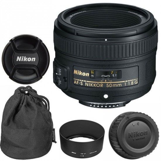 Nikon 50mm AF-S f1.8 G Nikkor Lens