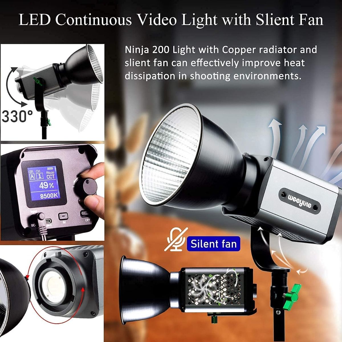 Weeylite Ninja 200 LED Light