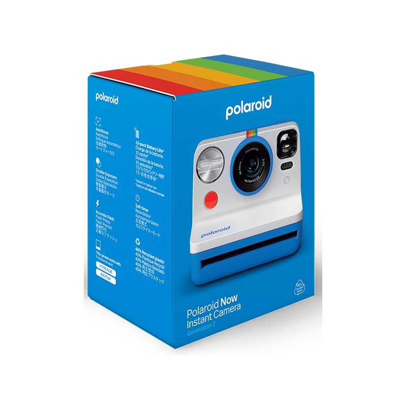 Polaroid Now Generation 2 i-Type Instant Camera - Blue