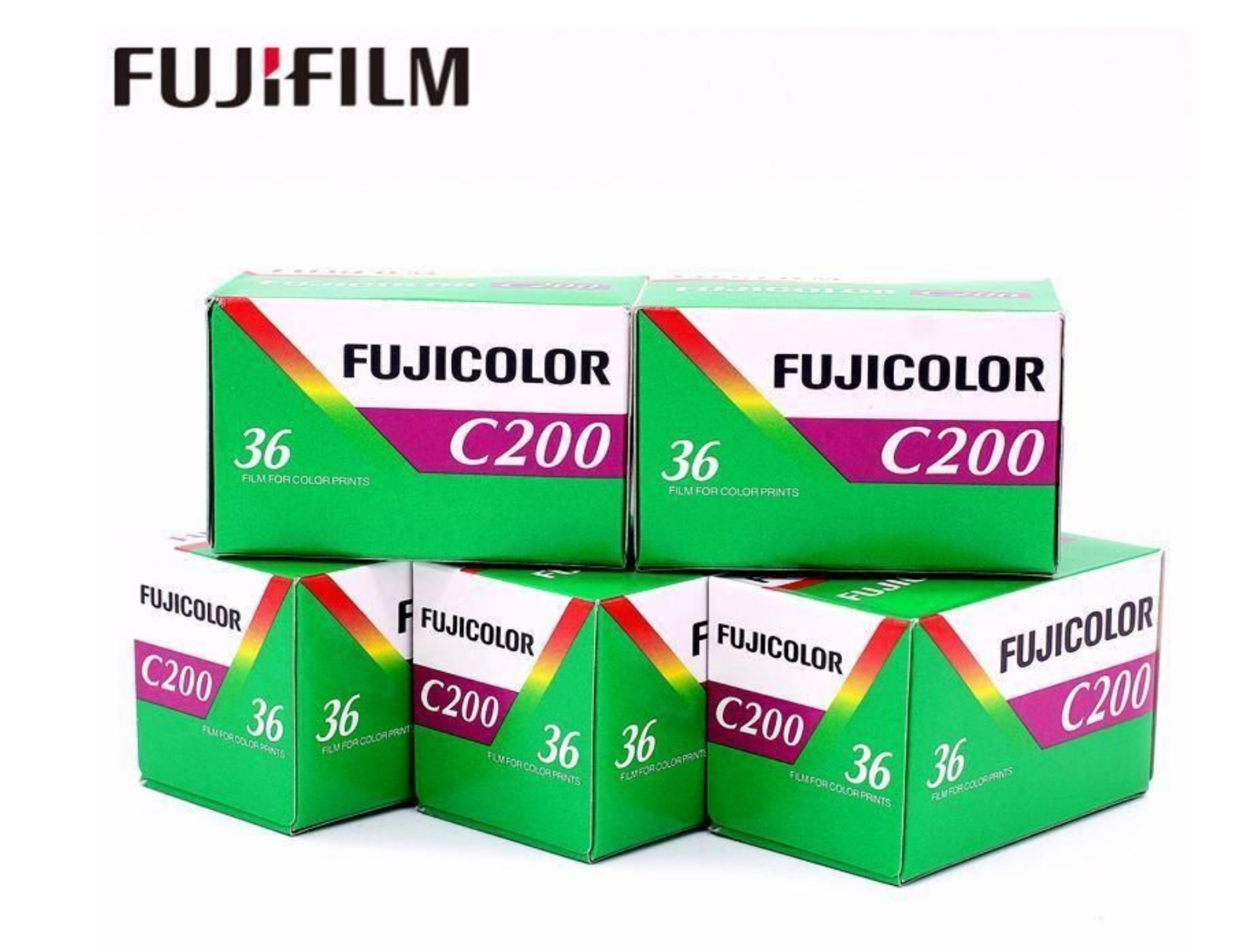 Fujicolor C200 35mm Colour Negative Film - 36 exp - 200 ISO
