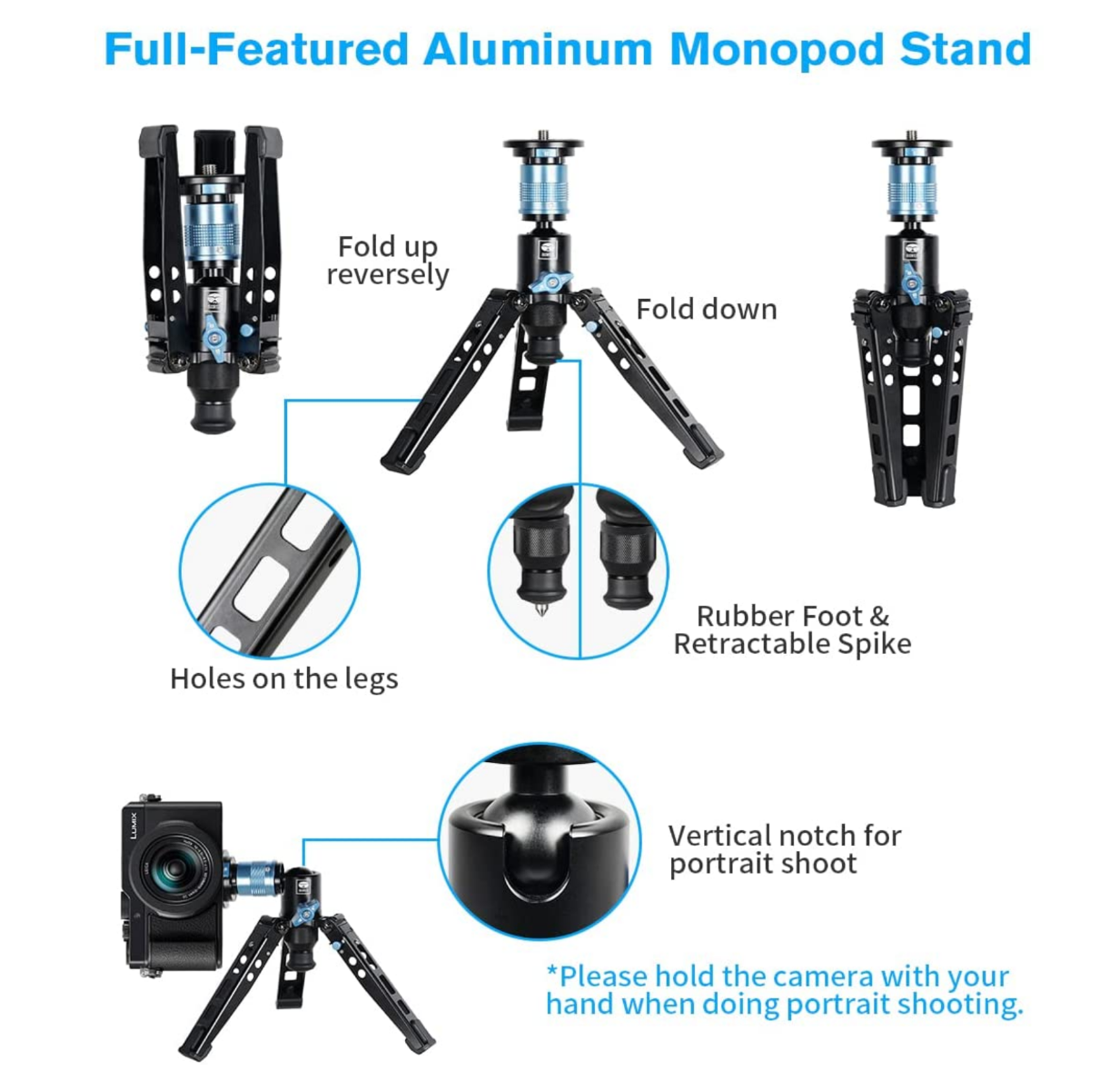 SIRUI P-325FL Camera Monopod