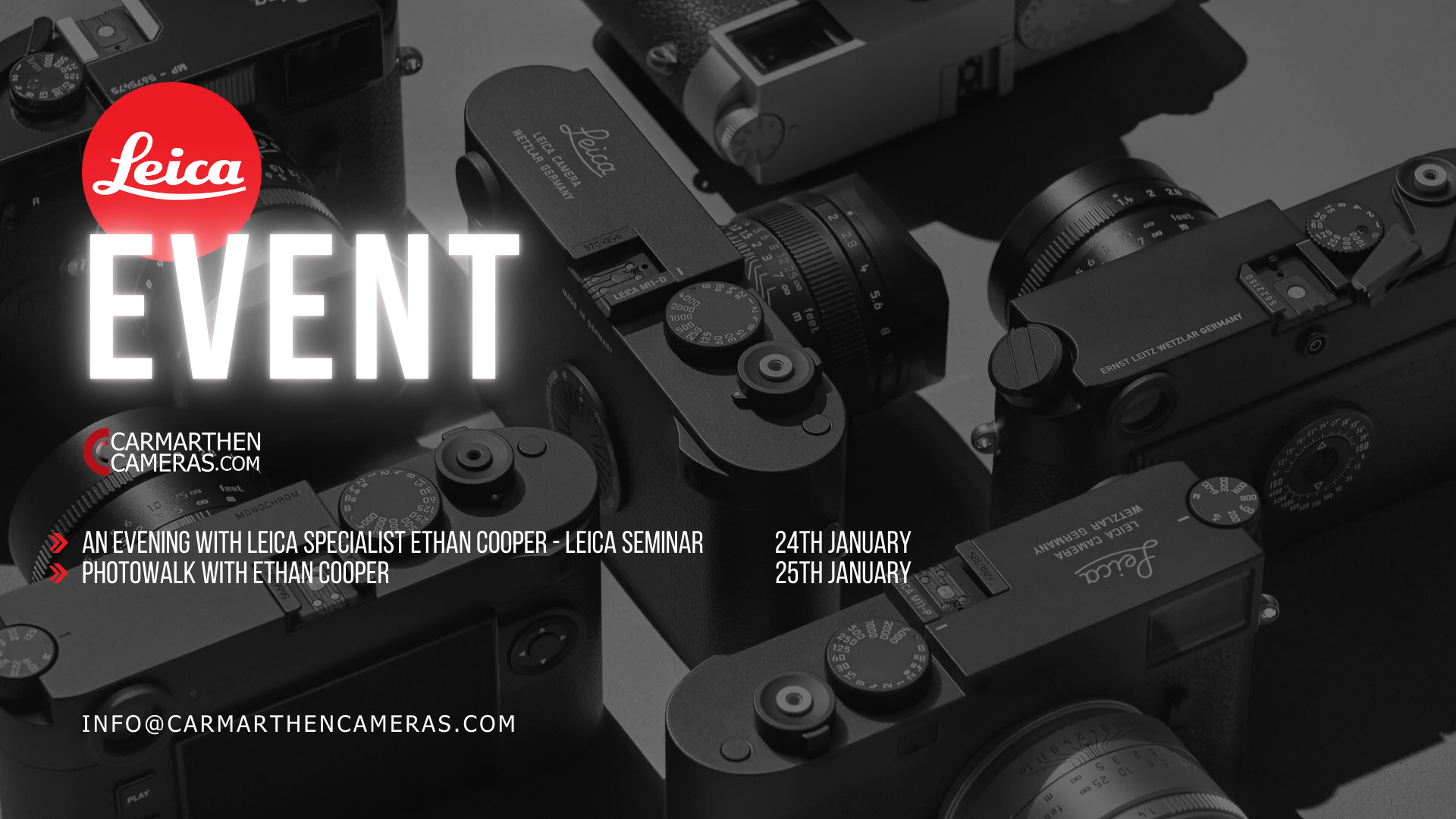 Leica Photo Walk at Carmarthen Cameras: A Day of Creative Exploration