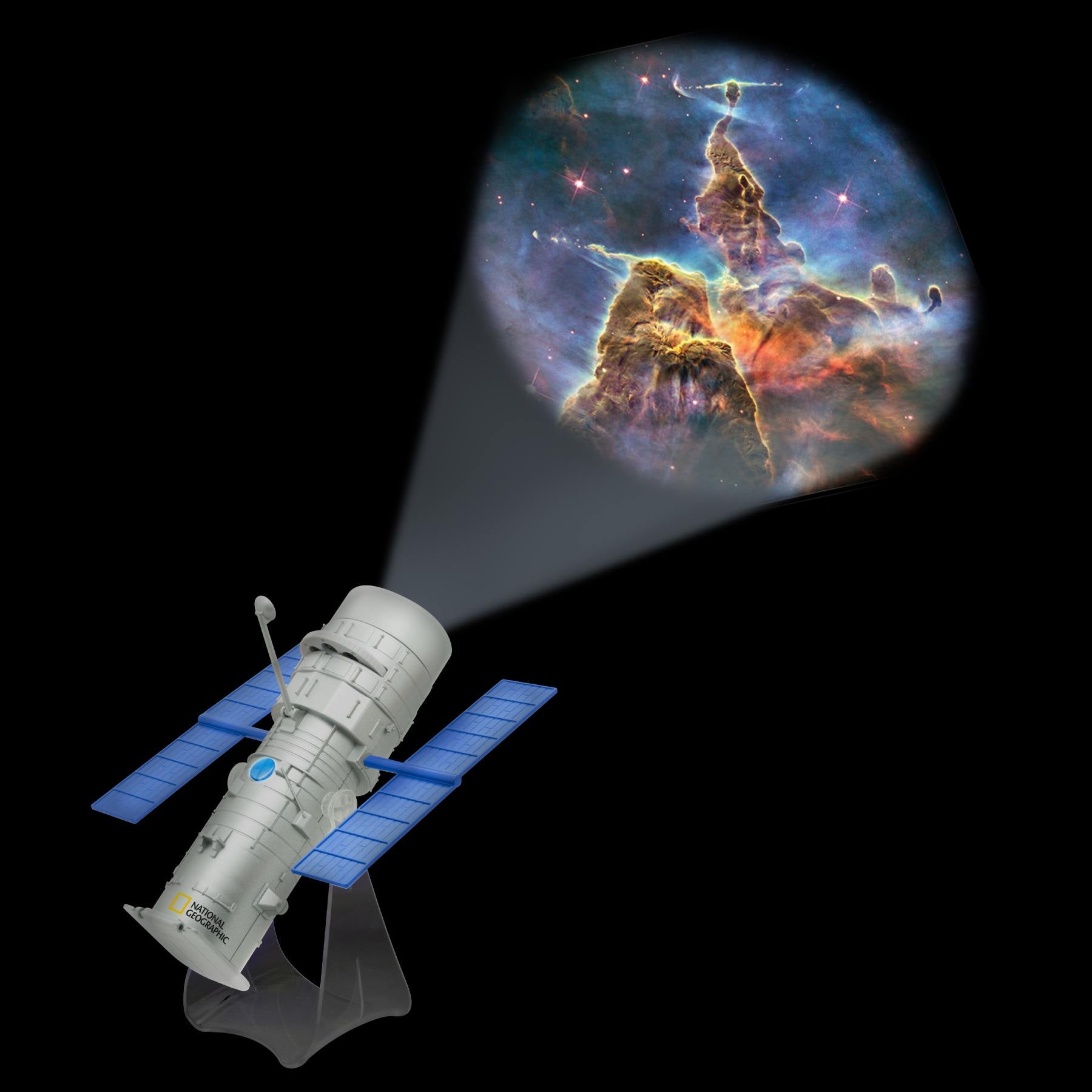National Geographic Space-Telescope Slide Projector Night Light for Children