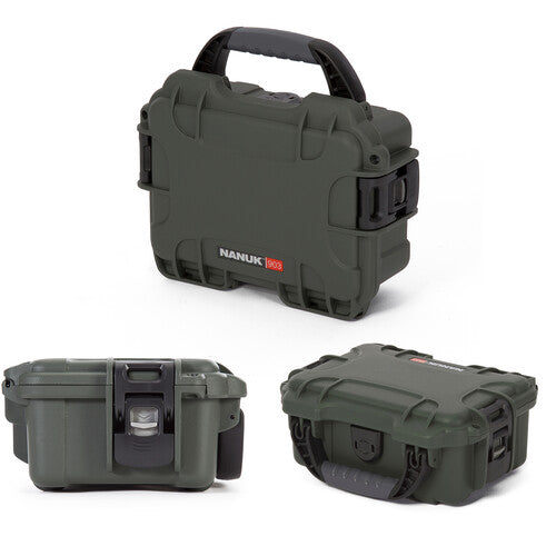 Nanuk 903 Waterproof Hard Case  - Olive