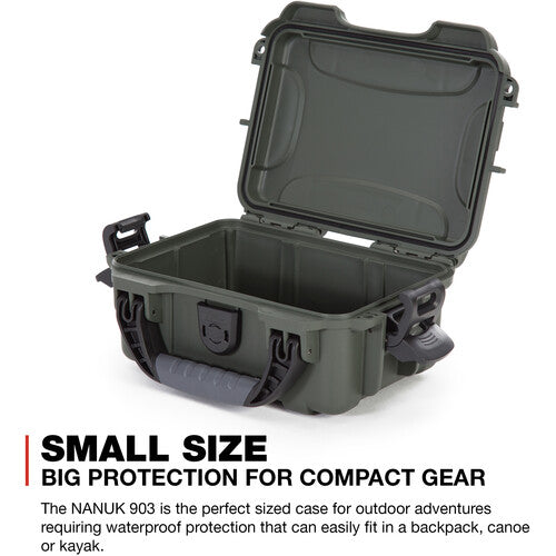 Nanuk 903 Waterproof Hard Case  - Olive