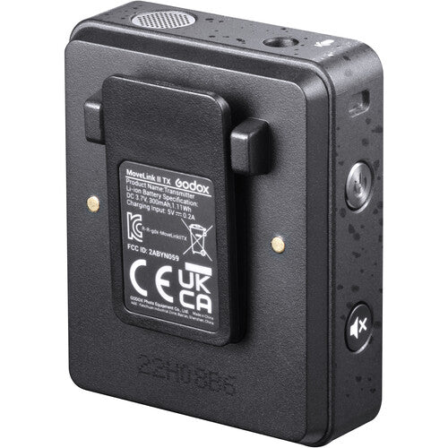 Godox MoveLink II M2 Compact Wireless Microphone System