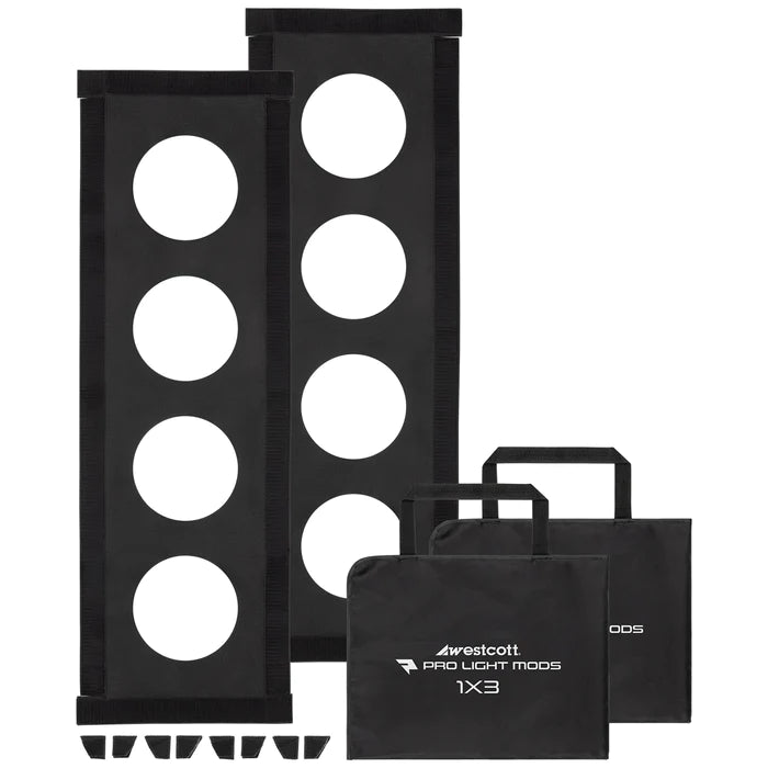 Westcott Pro Light Mods 1x3 (2-Pack)