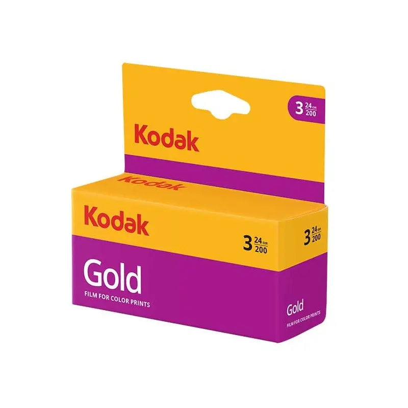3 x Kodak Gold 200 Colour Film 135 - 24 Exposures front side