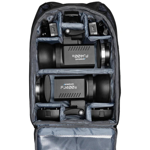 Westcott FJ400 II Strobe 2-Light Backpack Kit with FJ-X3 M Universal Wireless Trigger -(5713M)