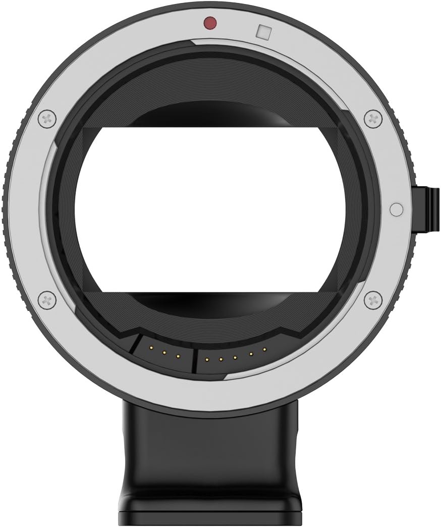 Image of  Lens Mount Adapter, K&F Concept Auto Focus Electronic AF Canon EOS EF EF-S lens to Sony NEX E Mount Adapter Ring 