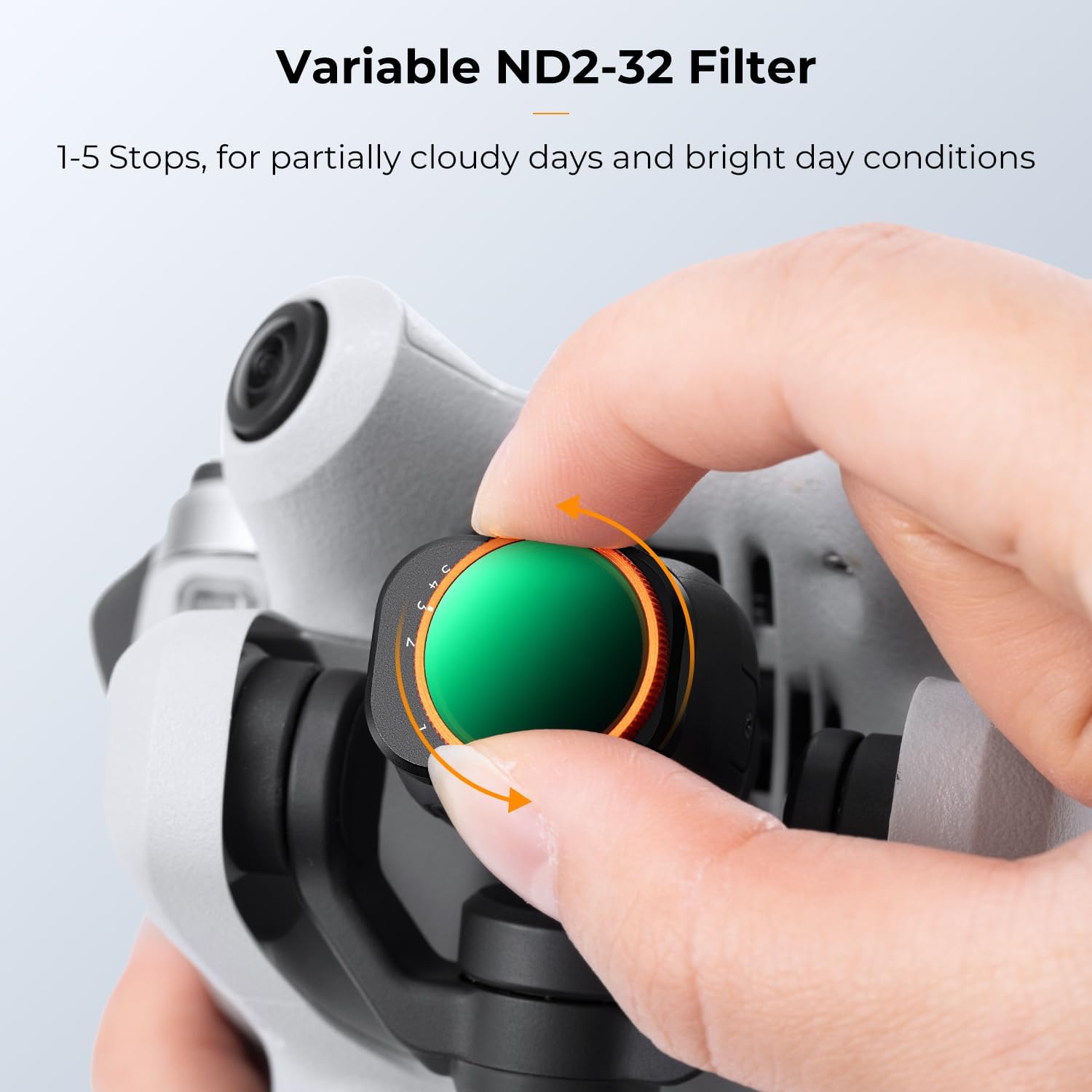 K&F Concept Variable ND2-32 Filter for DJI Osmo Pocket 3 KF01.2544