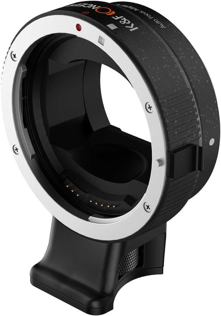 Image of  Lens Mount Adapter, K&F Concept Auto Focus Electronic AF Canon EOS EF EF-S lens to Sony NEX E Mount Adapter Ring 