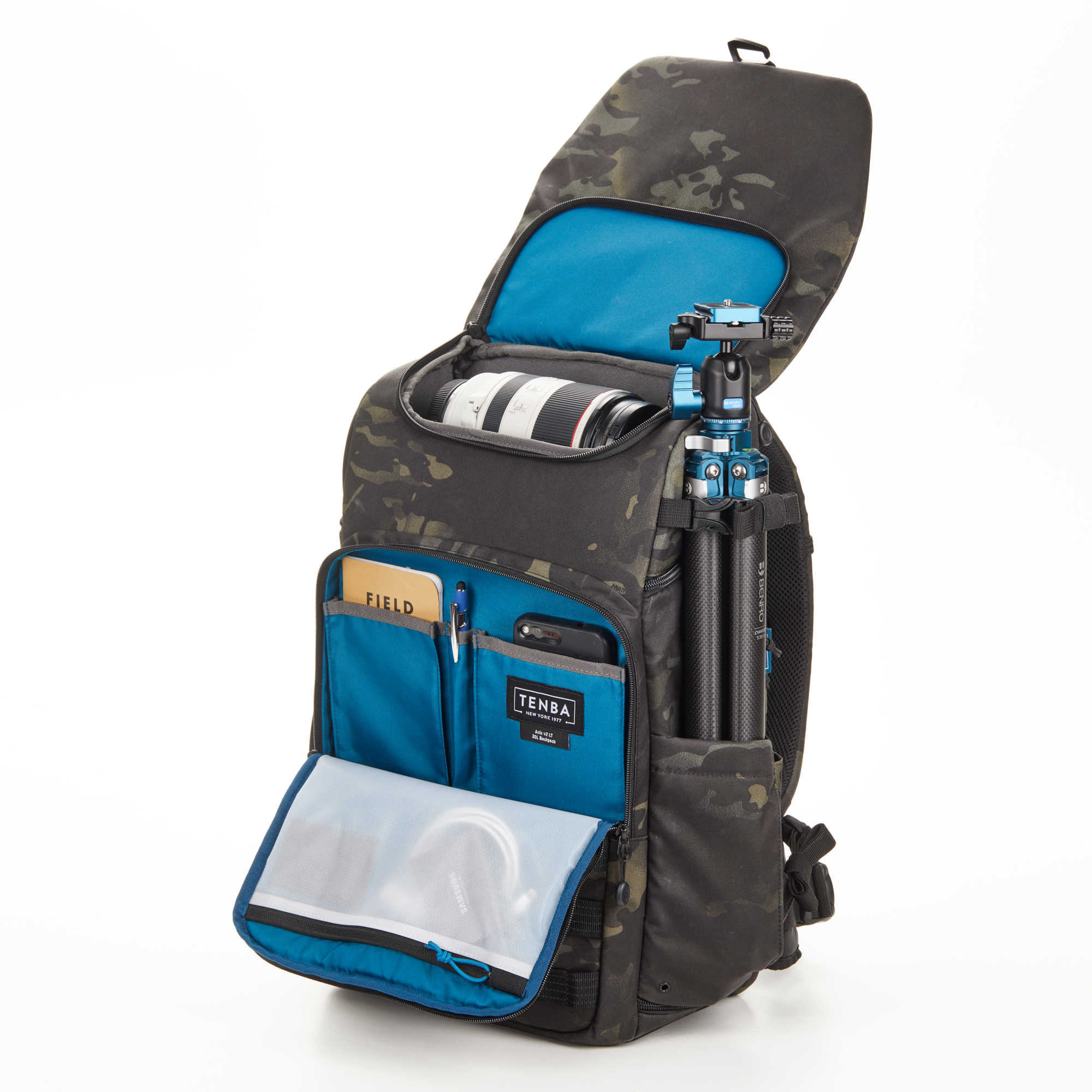 Tenba Axis v2 LT 20L Backpack – MultiCam Black