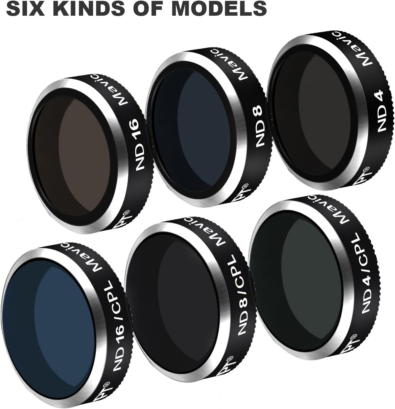 K&amp;F Concept DJI Mavic Air Lens Filters (6 Pack)