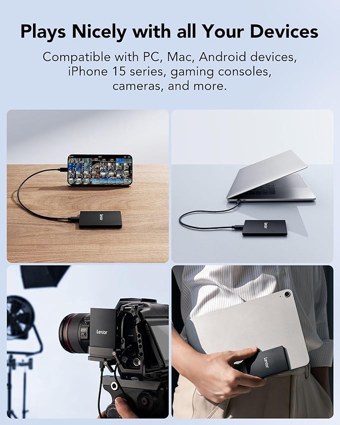 Lexar SL500 External SSD 2TB
