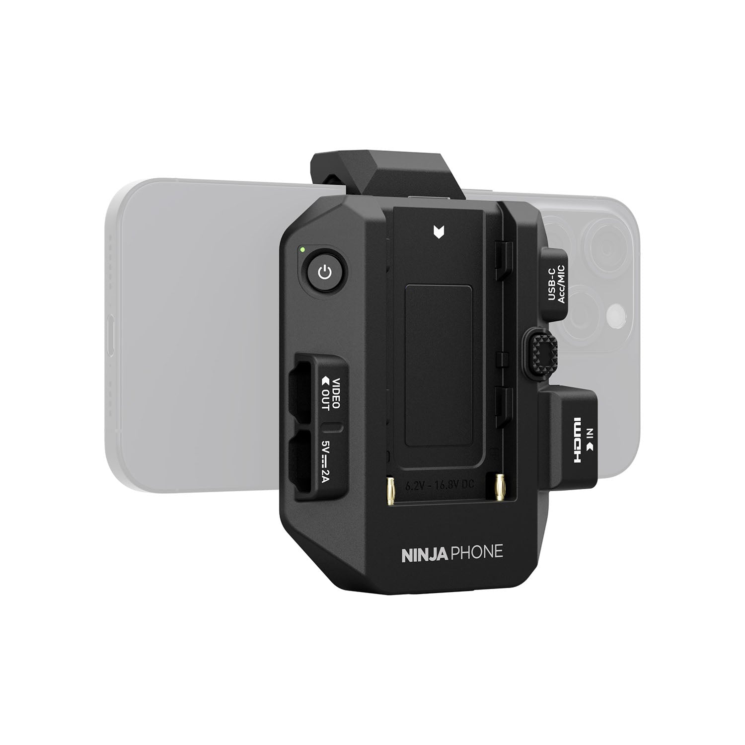 Atomos Ninja Phone - Video Co-Processor for iPhone with usb-c port