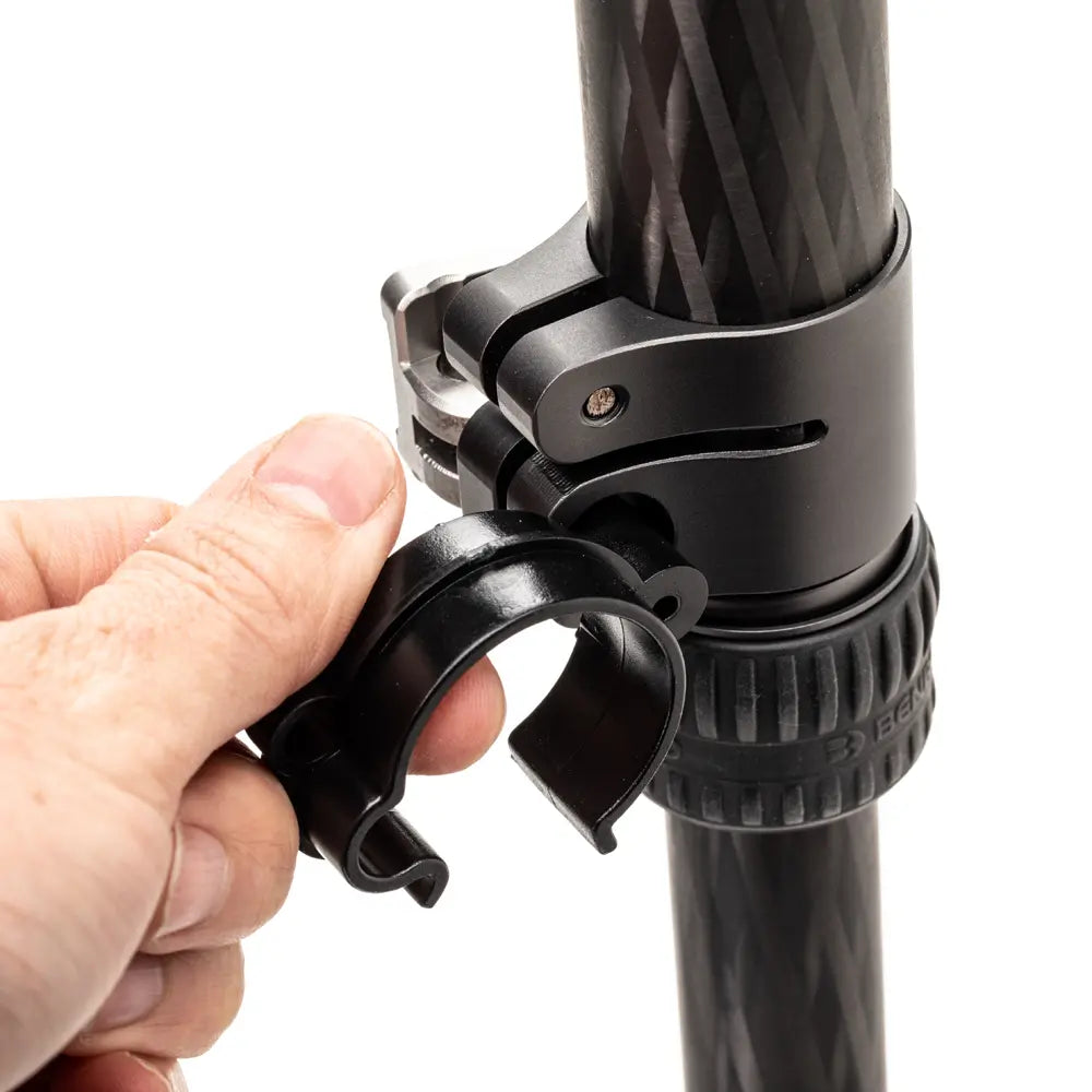Benro MSDPL46C SupaDupa Monopod side angle of tripod flip lock