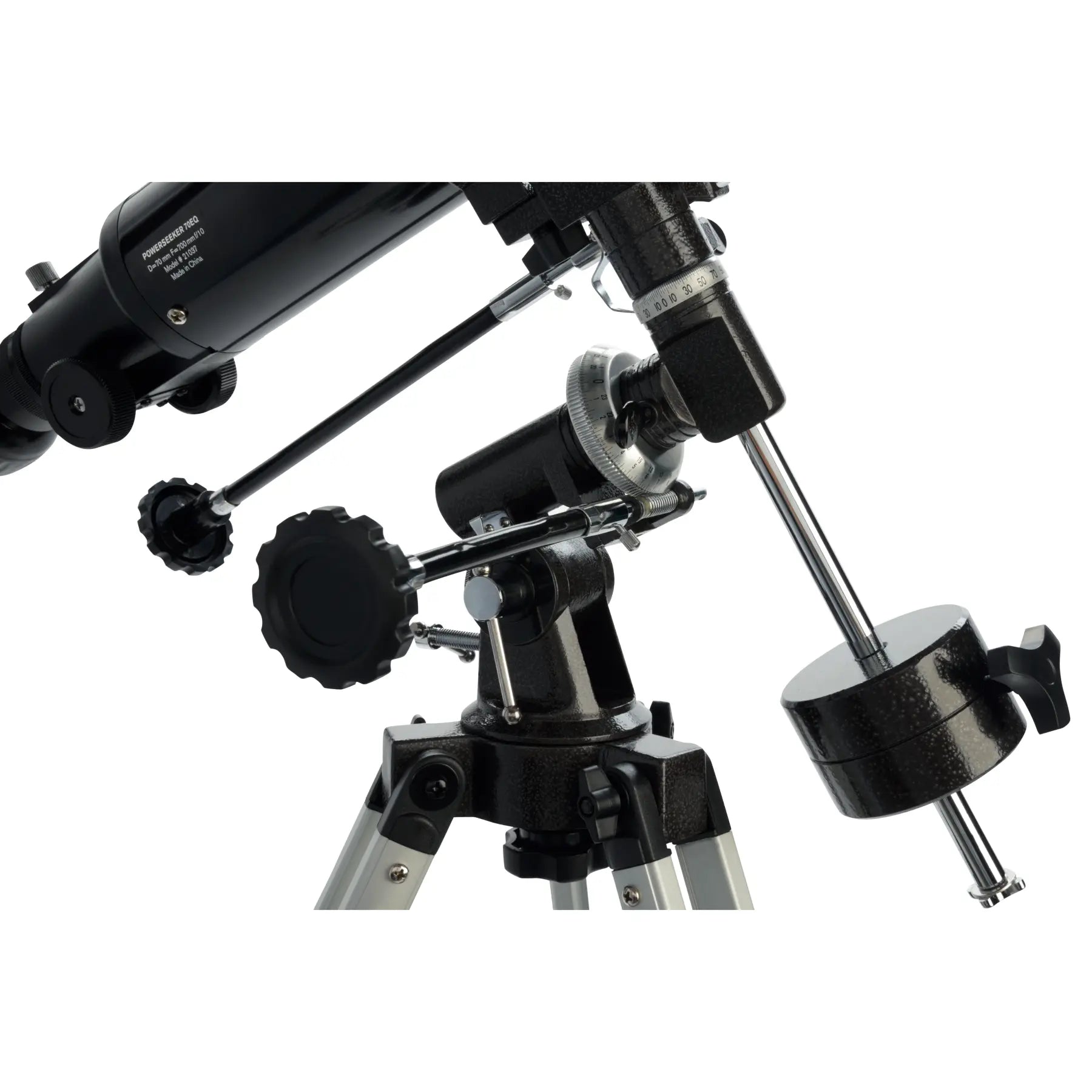 Celestron 21037 PowerSeeker 70EQ Refractor Telescope - Black