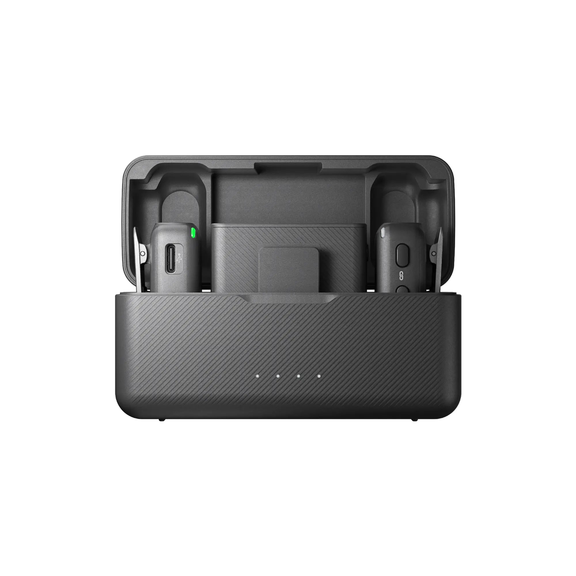 DJI Mic Wireless Microphone Kit (2 Transmitters + 1 Receiver) with Charging Case