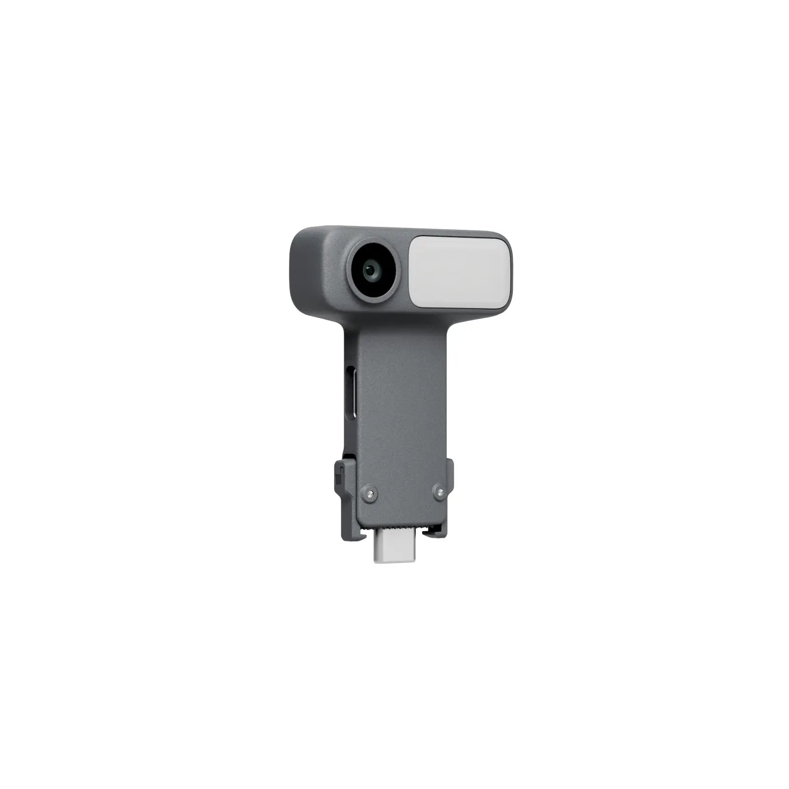 Camera module with microphone on a white background
