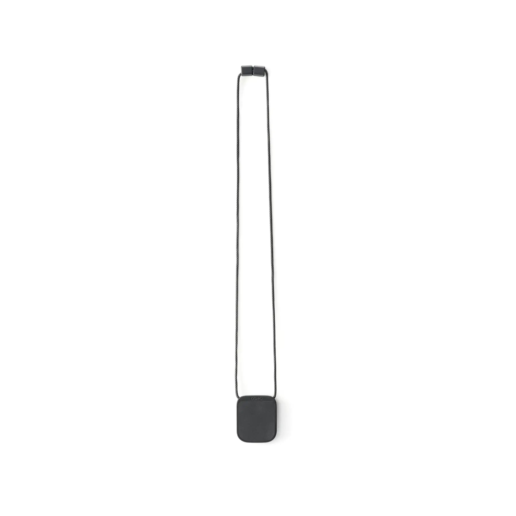 Black hair clip on a white background