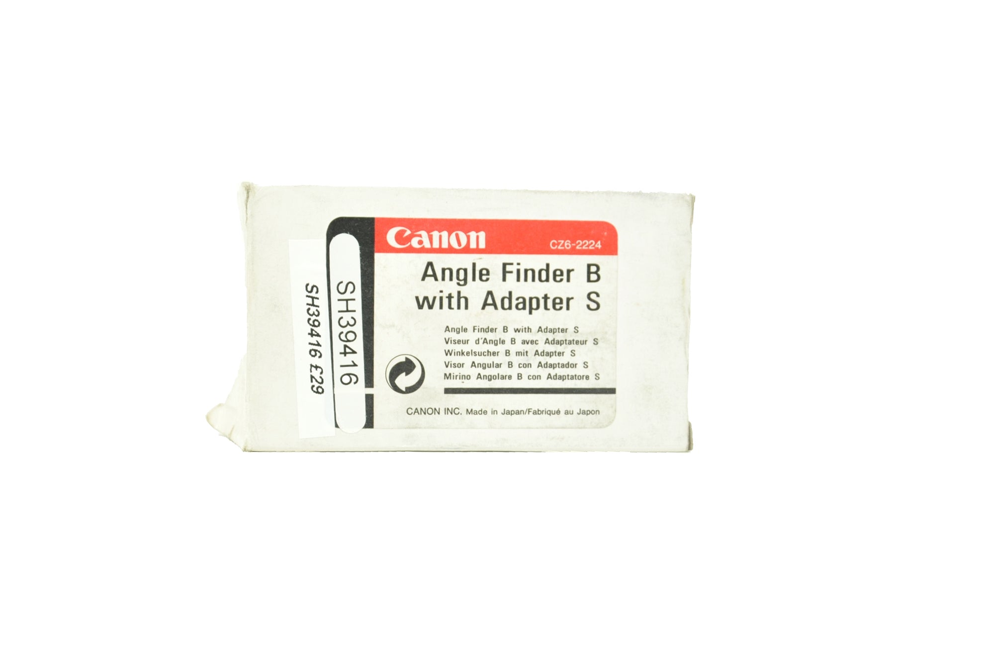 Used Canon Angle Finder B with Adaptor S  (Boxed SH39416)