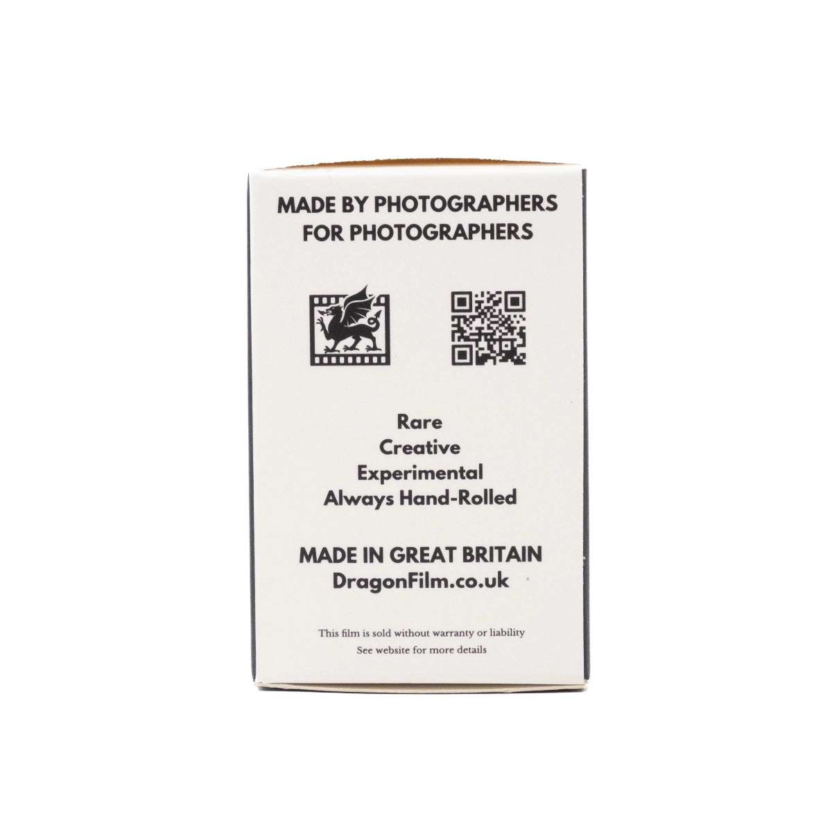Dragon Film 135 24exp DF No.I back of box