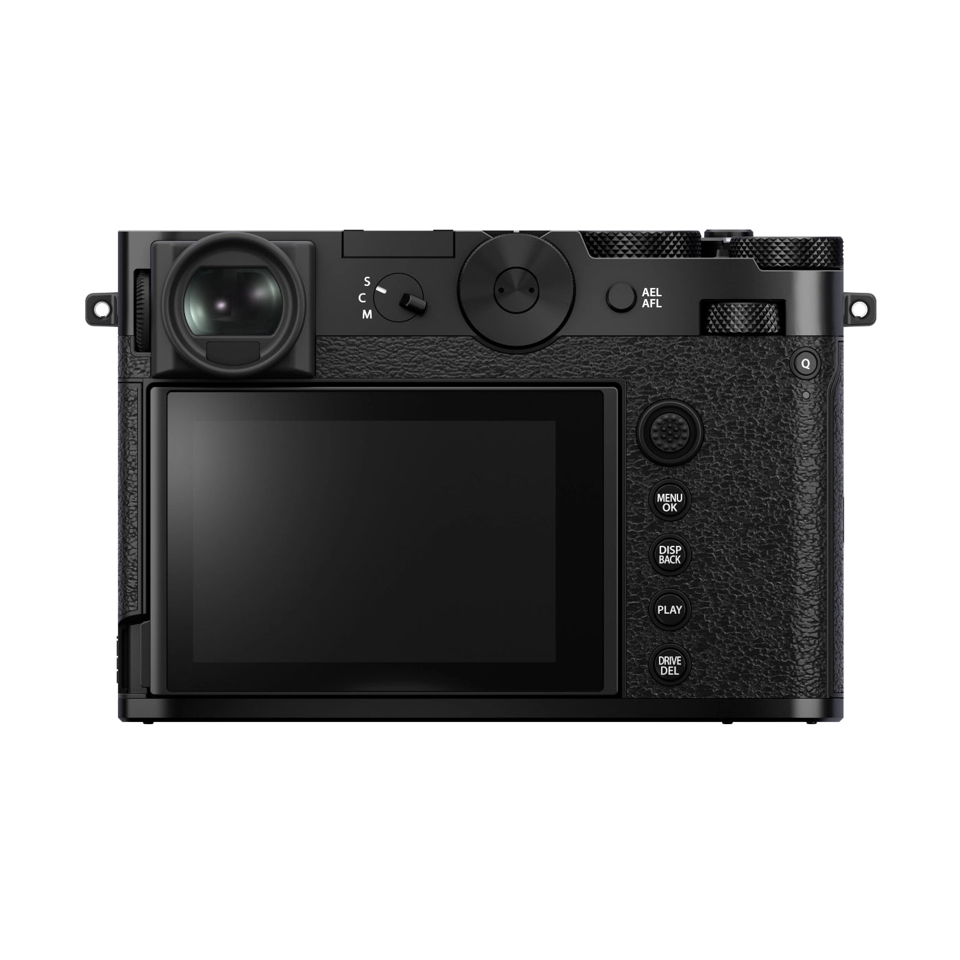 Fujifilm GFX 100 RF Fixed-Lens Medium Format Camera - Black back