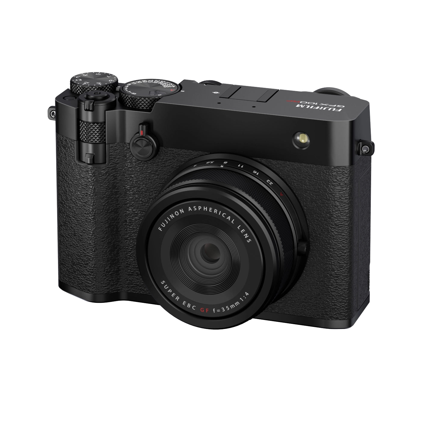 Fujifilm GFX 100 RF Fixed-Lens Medium Format Camera - Black side