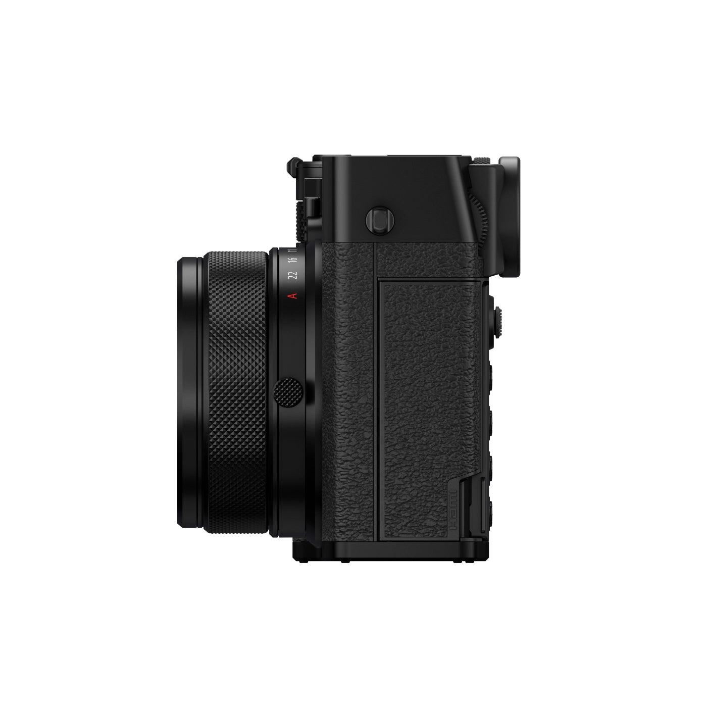 Fujifilm GFX 100 RF Fixed-Lens Medium Format Camera - Black side