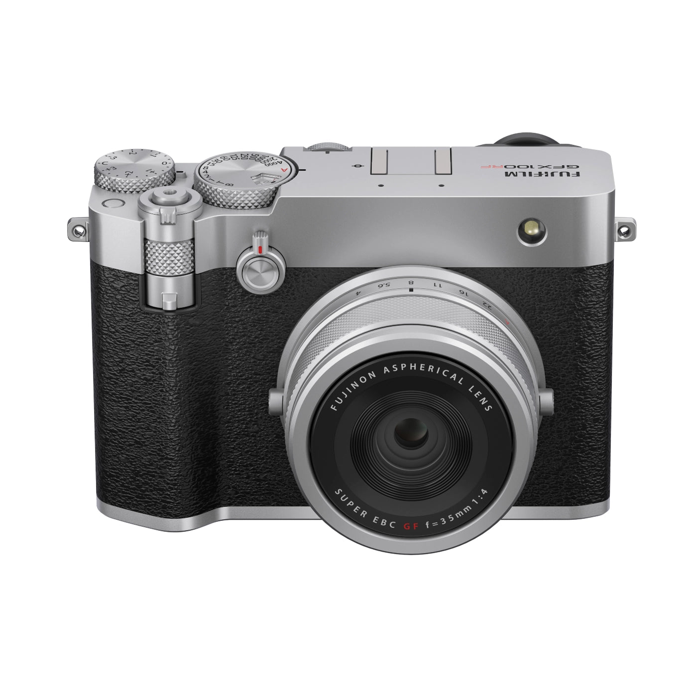 Fujifilm GFX 100 RF Fixed-Lens Medium Format Camera - Silver front