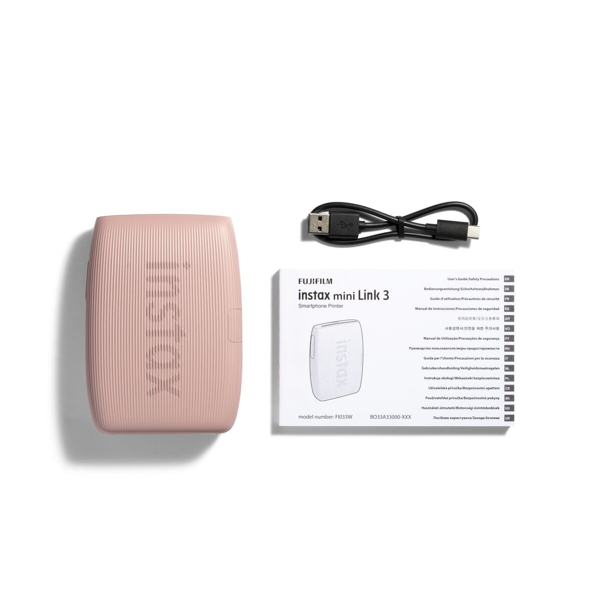 Fujifilm Instax Mini Link 3™ - Instant Photo Printer - Rose Pink