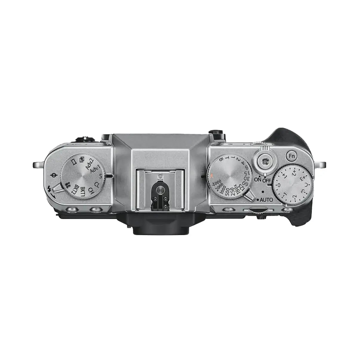 Fujifilm X-T30 II Mirrorless Camera Body & XC 15-45mm F3.5-5.6 OIS PZ Lens - Silver top
