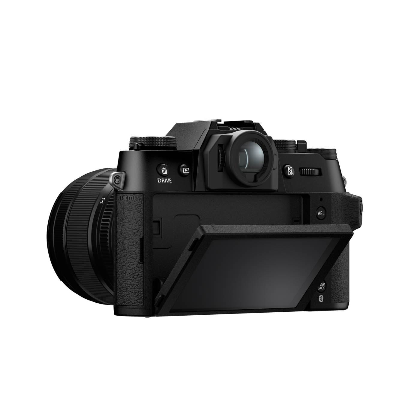 Fujifilm X-T50 Camera with XC 15-45mm F3.5-5.6 OIS PZ Lens - Black