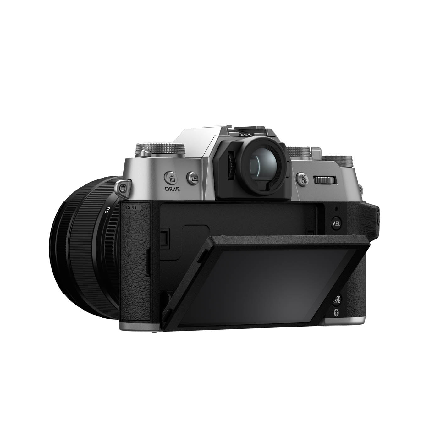 Fujifilm X-T50 Camera with XC 15-45mm F3.5-5.6 OIS PZ Lens - Silver