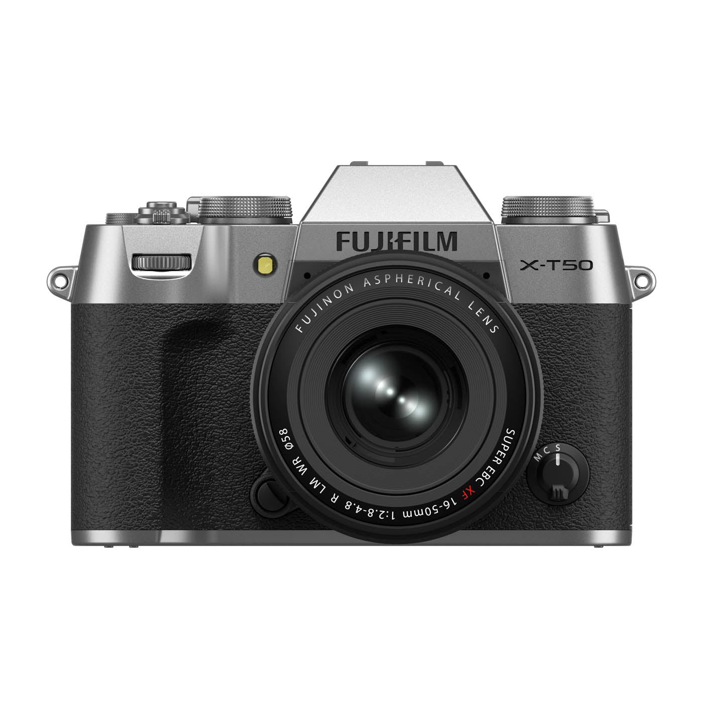 Fujifilm X-T50 Camera with XF 16-50mm F2.8-4.8 R LM WR Lens - Silver