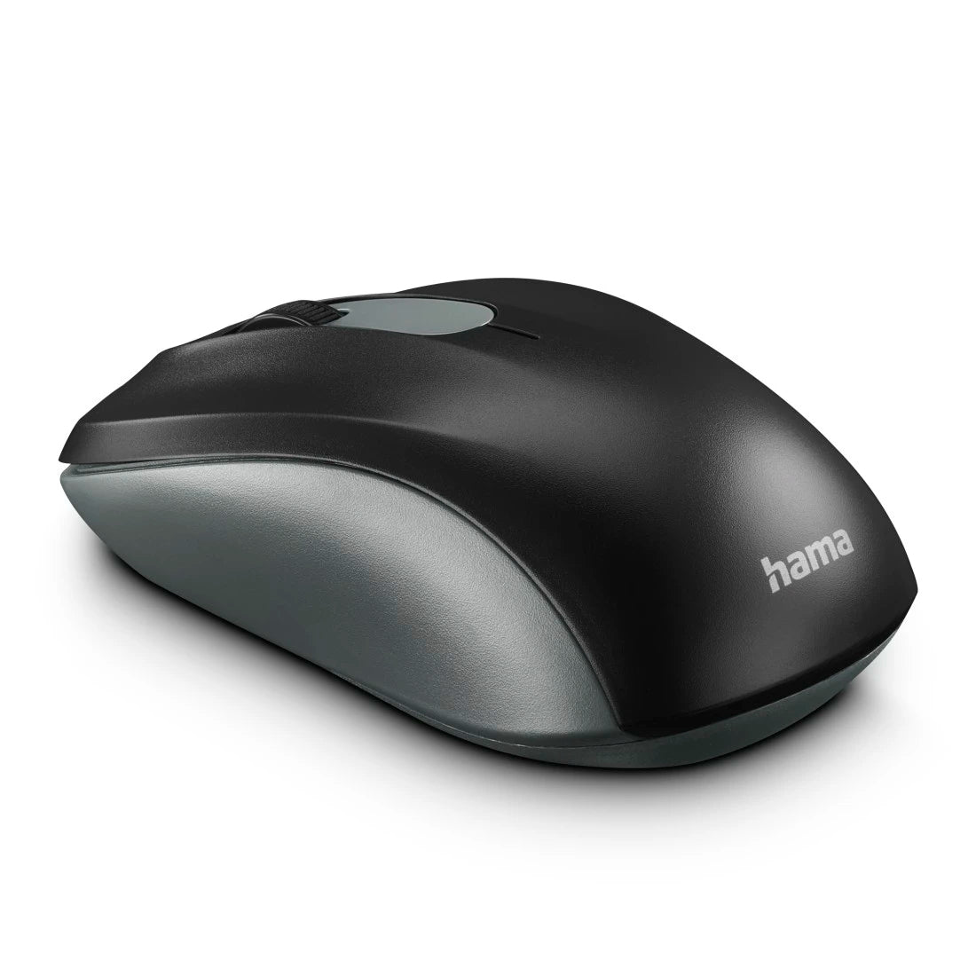Hama AMW-200 Wireless Optical Mouse, 3 Buttons, USB Nano Receiver, 	Black/Grey