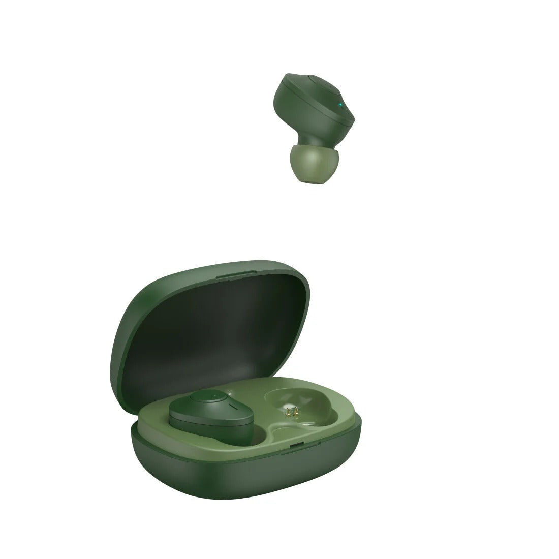 Hama “Freedom Buddy” True Wireless Bluetooth In-Ear Headphones with Bass Boost - Green