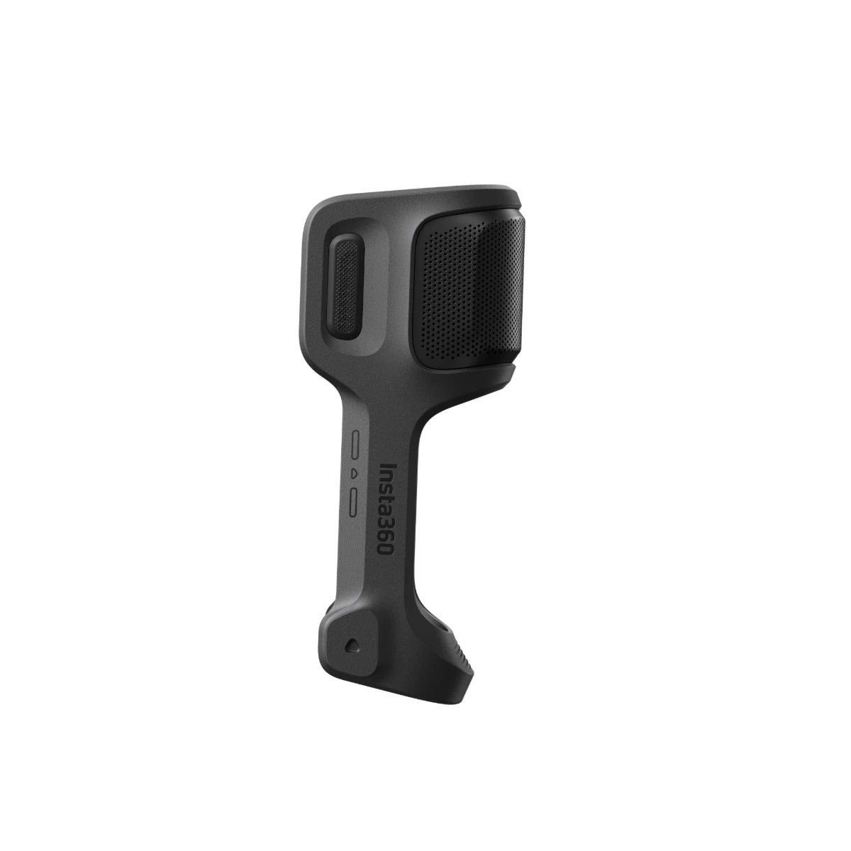 Black car speaker grille on a white background