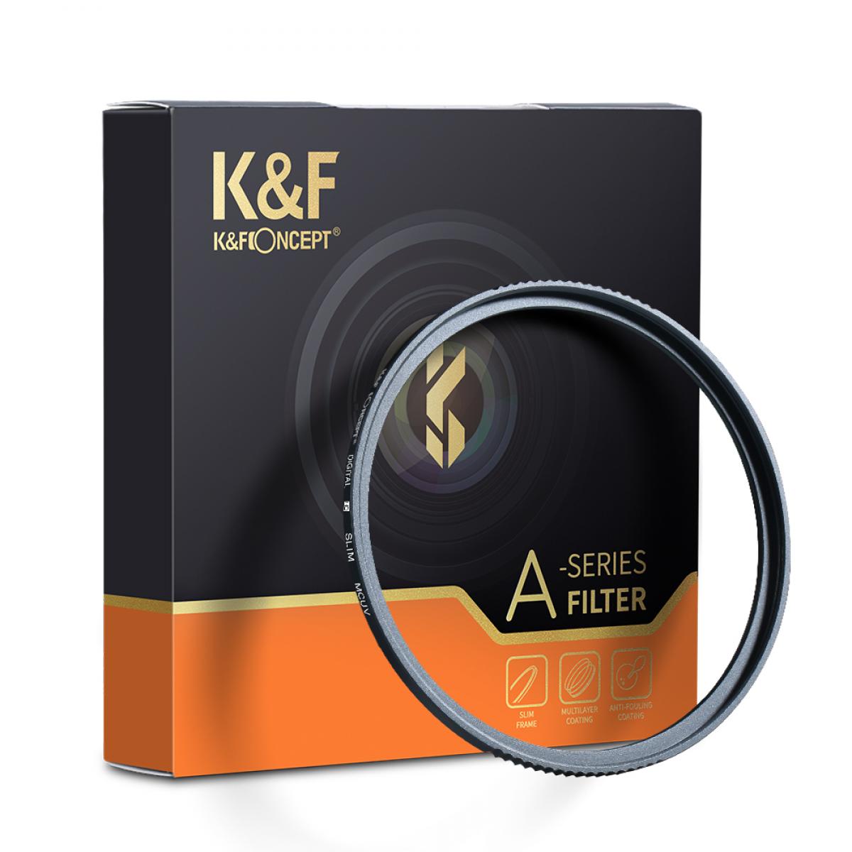 K&F Concept 82mm Slim UV Lens Filter