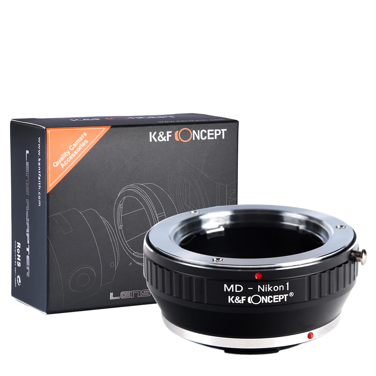 Minolta MD MC Lenses to Nikon 1 Lens Mount Adapter K&F Concept M15201 Lens Adapter