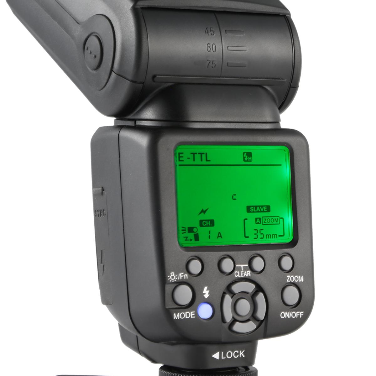 Image of K&F Concept 882 i-TTL HSS Flash for Nikon GN58 1/8000s High Speed Sync