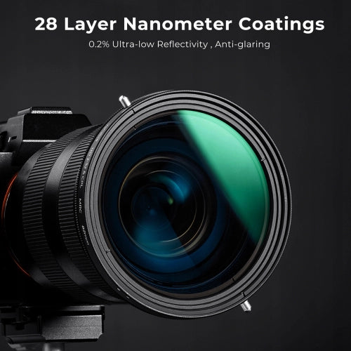 Clearance K&F Concept Nano-X 82mm 2in1 ND2-32 Filter & CPL Circular Polarising Filter