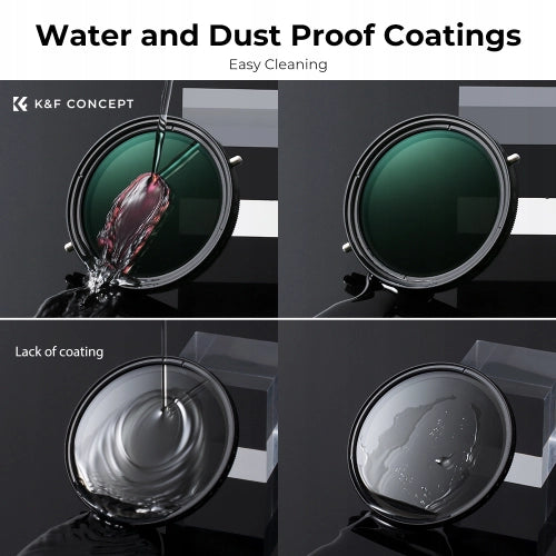 Clearance K&F Concept Nano-X 82mm 2in1 ND2-32 Filter & CPL Circular Polarising Filter
