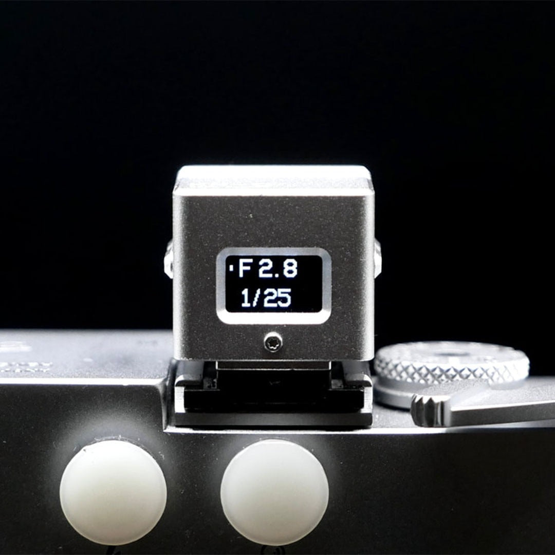 Keks KMQ Compact Light Meter For Film Cameras Back Display (Chrome)