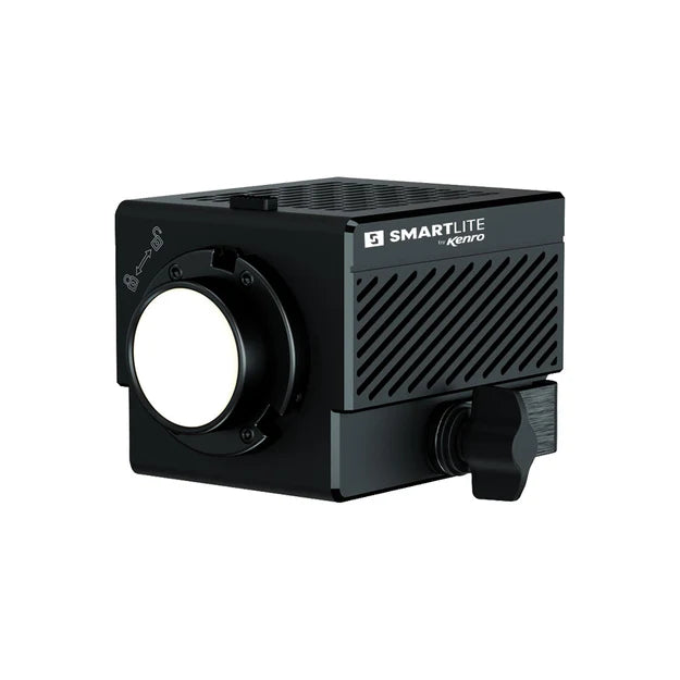 Kenro Smart Lite RGB Compact LED COB Light front without modifier attached