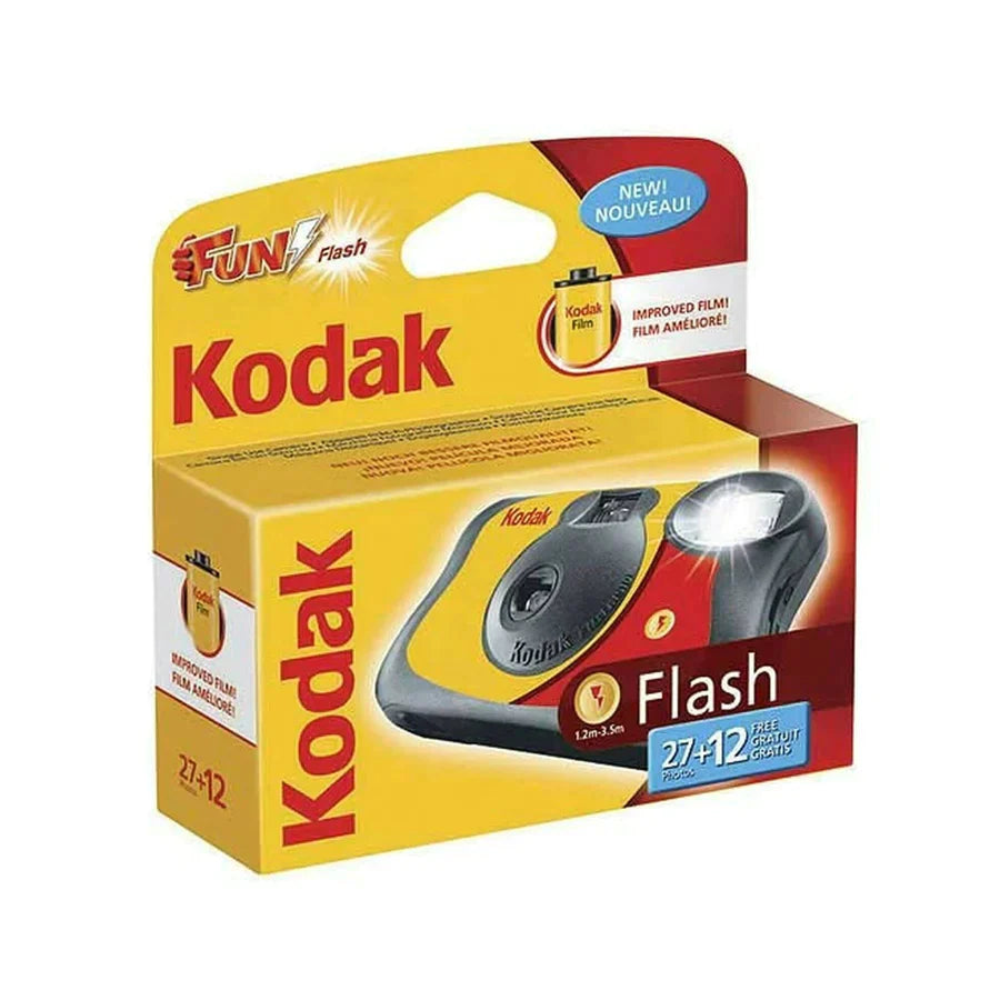 Kodak Single Use FunSaver Film Camera with Flash – 3 Pack